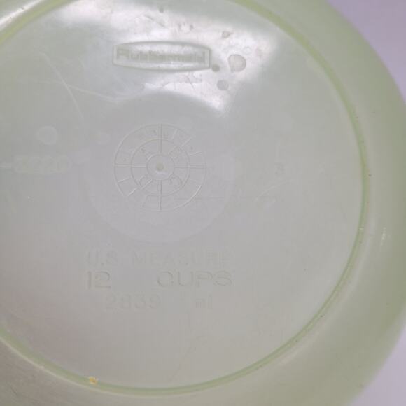 4 Vtg Rubbermaid Storage Containers with Daisy See through Lid 4 Qts 4 8 12 Cups - Picture 12 of 16